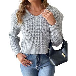 Nino Balcutti Womens  V-Neck Sweater